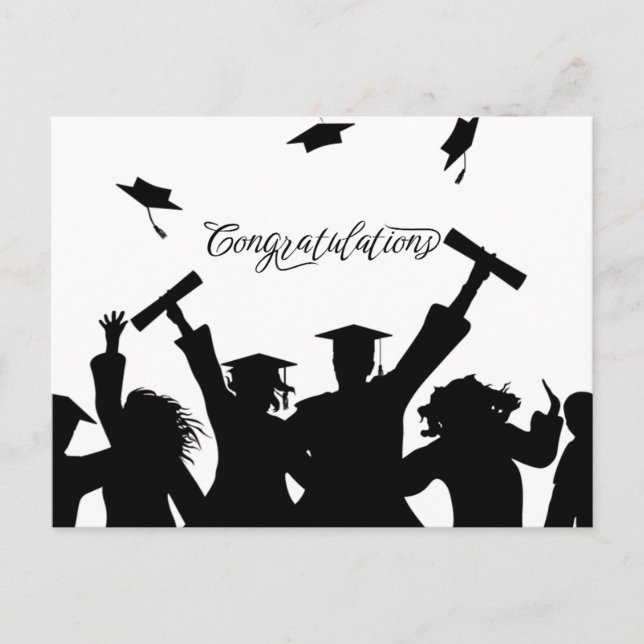 Congratulations Graduation Postcard (Front)