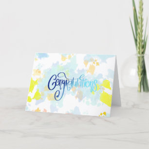 Congratulations Greeting Card