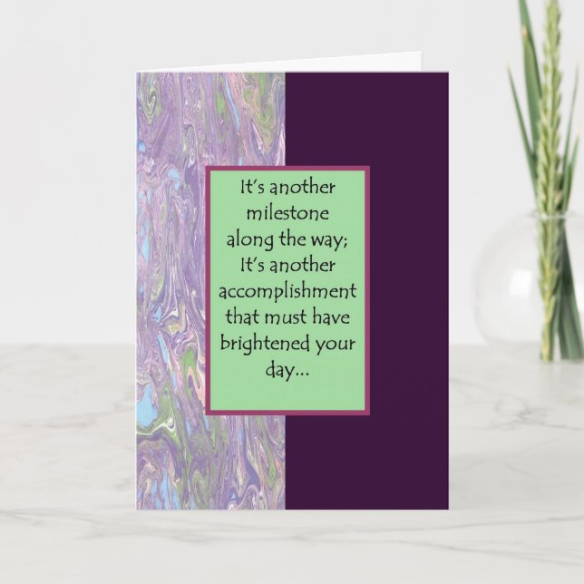 Congratulations Greeting Card (Front)
