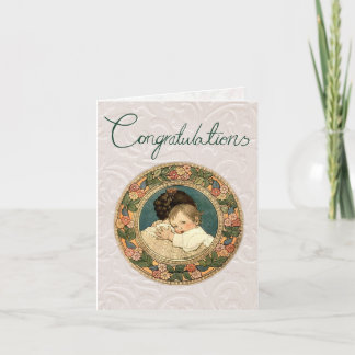 Congratulations Greeting Card New Baby