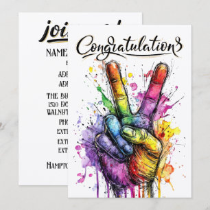 CONGRATULATIONS INVITATION