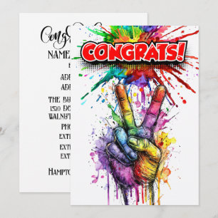 CONGRATULATIONS  INVITATION