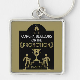 Congratulations Job Promotion Key Ring