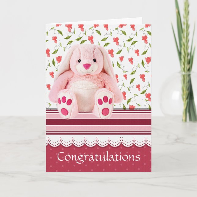congratulations new baby card (Front)