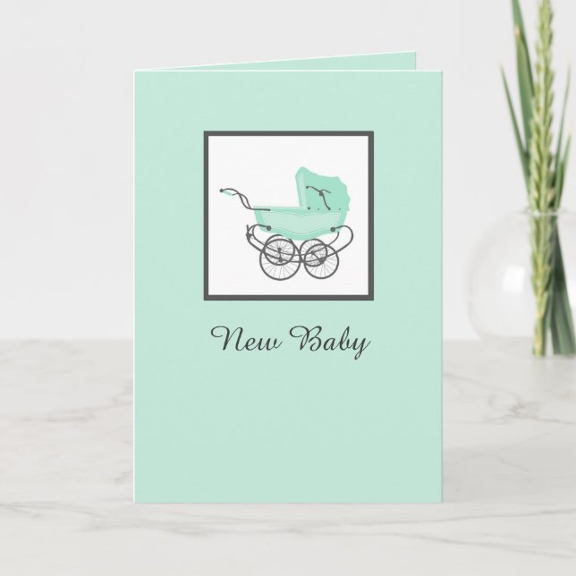 Congratulations New Baby Greeting Card (Front)