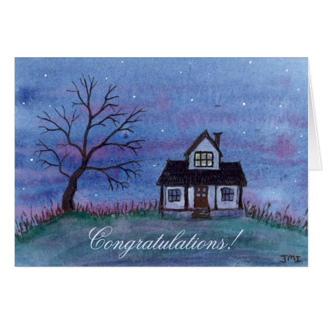 Congratulations New Home (Front Horizontal)