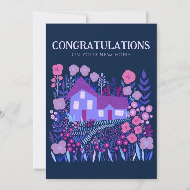 CONGRATULATIONS New Home Housewarming Farmhouse  Card (Front)