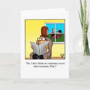 Congratulations New Home Humour Greeting Card