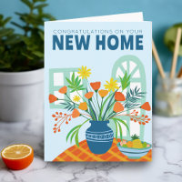 CONGRATULATIONS NEW HOME MOVING Flower Vase