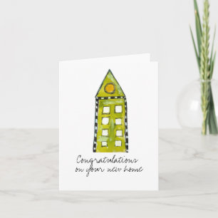 congratulations New Home Note Card