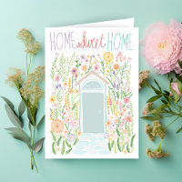 Congratulations New Home Sweet Garden Door Custom