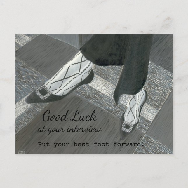 Congratulations New Job postcard (Front)