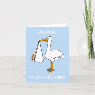 Congratulations New Pet Rabbit Card