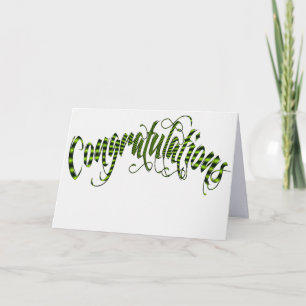 Congratulations - No Message Inside Card