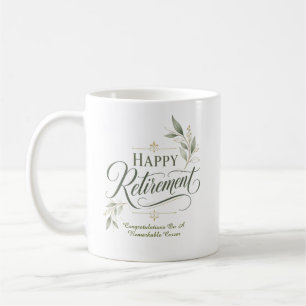 Congratulations On A Remarkable Career Coffee Mug
