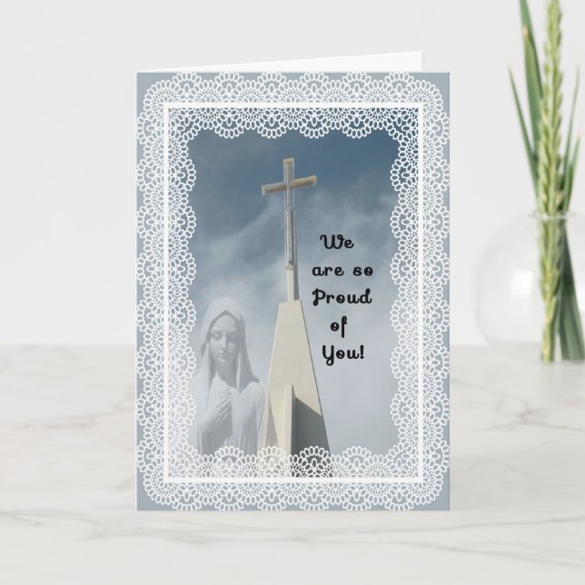 Congratulations on Becoming a Nun Card (Front)