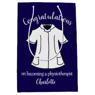 Congratulations on becoming a physiotherapist medium gift bag