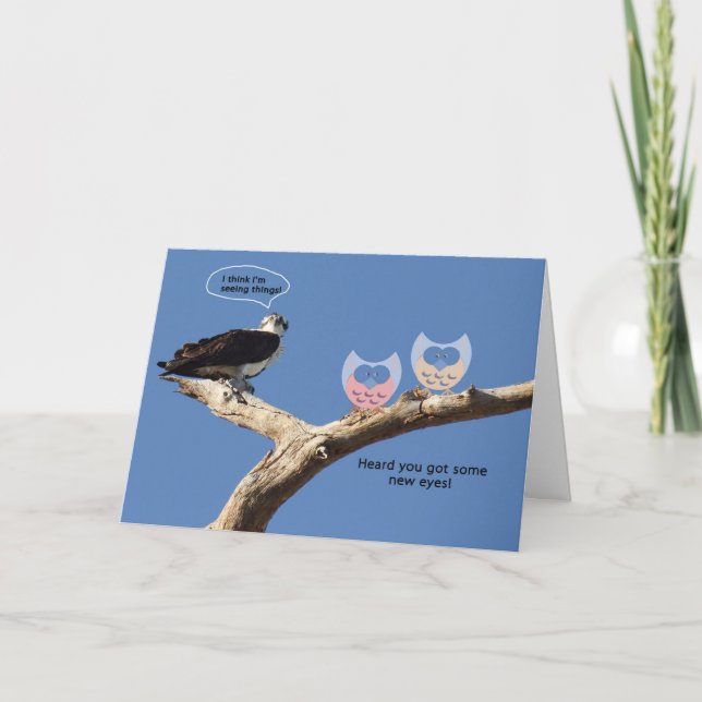 Congratulations on Cataract Surgery, Humor Card (Front)