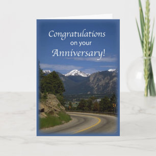 Congratulations on Employee Anniversary Road Card