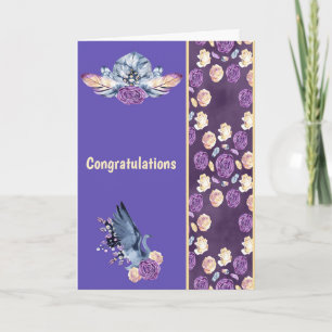 Congratulations on First Ballet Dance Assignment Card