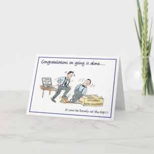 Congratulations on going it alone... card