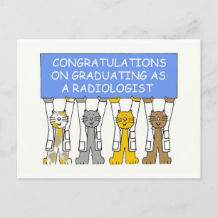 Congratulations on Graduating as a Radiologist Postcard