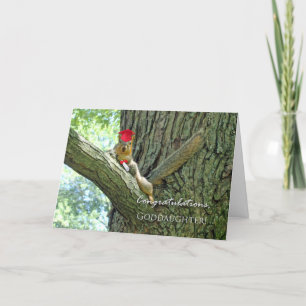Congratulations on Graduation for Goddaughter Card