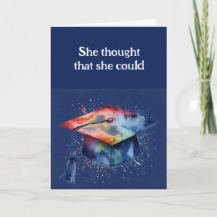 Congratulations on Graduation For Her Card