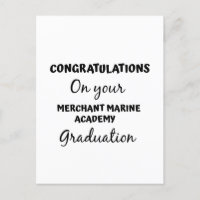 congratulations on merchant marine academy grad