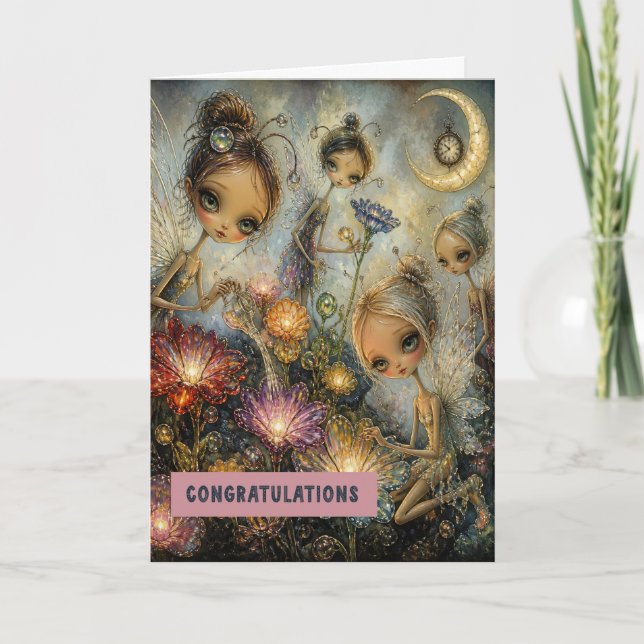 Congratulations on New Flower Shop Card (Front)