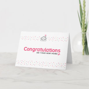 Congratulations on New Home Thank You Card