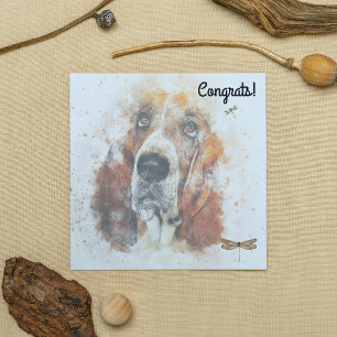 Congratulations on New Pet Dog Card