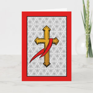 Congratulations on Ordination as Deacon, Red Stole Card