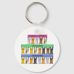 Congratulations on Passing Your Exams. Key Ring