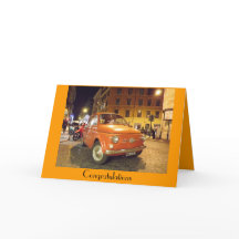 Congratulations on passing your test Fiat