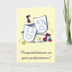 Congratulations on Play Star Performance: Card