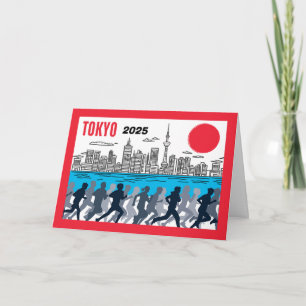 Congratulations on Race Running in Tokyo Card