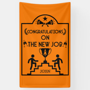 Congratulations On The New Job Banner