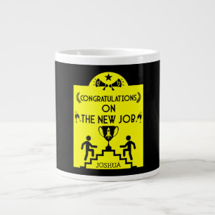 Congratulations On The New Job Large Coffee Mug