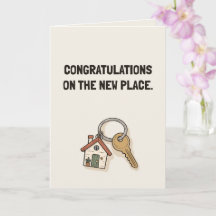 Congratulations On The New Place Funny New Home