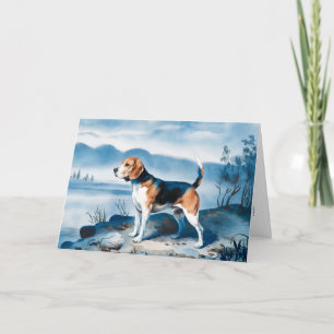 Congratulations on welcoming new beagle card