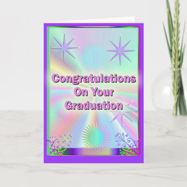 Congratulations On You Graduation Card (Front)