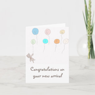 Congratulations on your Baby! Card