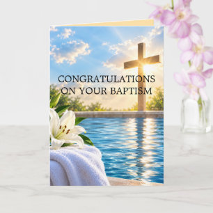 Congratulations on your Baptism Card