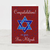 Congratulations on your Bar Mitzvah