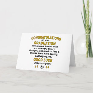  Congratulations on Your Graduation Card