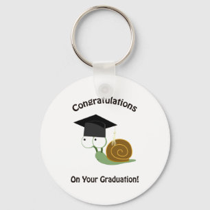 Congratulations on Your Graduation Snail Key Ring