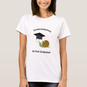 Congratulations on Your Graduation Snail T-Shirt