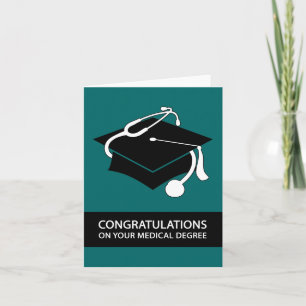 congratulations on your medical degree : teal card