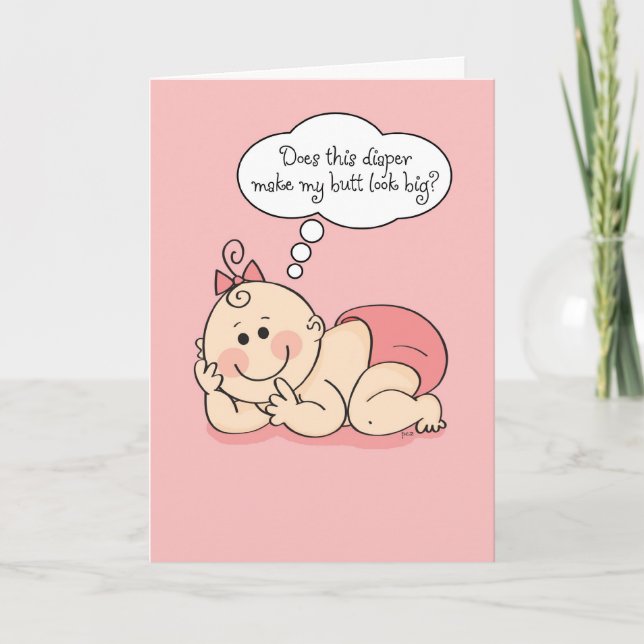 Congratulations on Your new Baby Diva Card (Front)